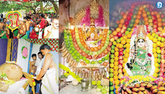 தமிழ்-புத்தாண்டை-முன்னிட்டு-கோயில்களில்-விஷூக்கனி-தரிசனம்