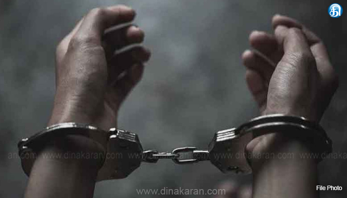 கொலை-மிரட்டல்,-மோசடி-வழக்குகளில்-தொடர்புள்ள-குற்றவாளி-ஜெர்மனுக்கு-தப்ப-முயன்றபோது-கைது:-தஞ்சை-போலீஸ்-சென்னை-வருகை