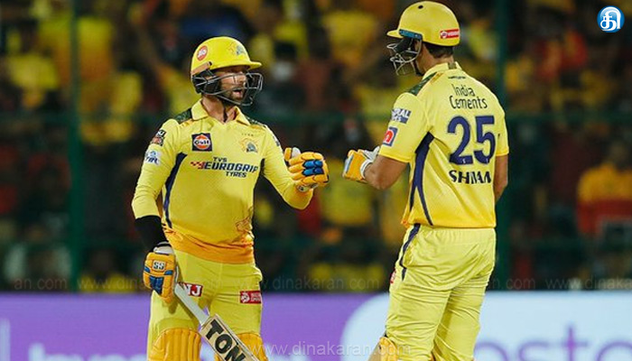 பெங்களூரு-அணிக்கு-எதிரான-போட்டியில்-227-ரன்களை-வெற்றி-இலக்காக-நிர்ணயித்தது-சென்னை-அணி