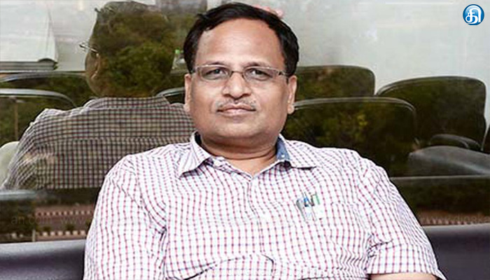 டெல்லி திஹார் சிறையிலுள்ள ஆம் ஆத்மி மூத்த தலைவர் சத்யேந்திர ஜெயின் மருத்துவமனையில் அனுமதி!