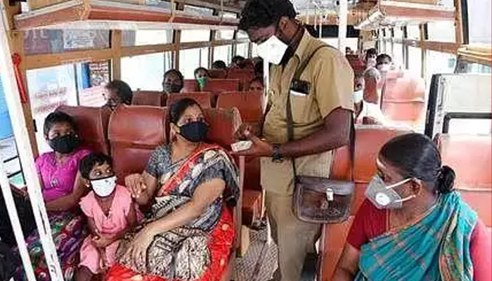 அரசு பேருந்துகளில் 5 வயது வரையிலான குழந்தைகளுக்கு டிக்கெட் கட்டணமில்லை என்று தமிழக அரசு அரசாணை வெளியீடு