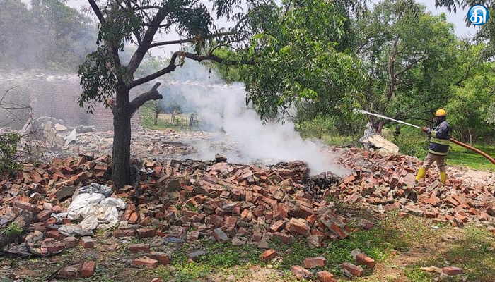 சிவகாசி அருகே பட்டாசு ஆலை வெடி விபத்து தொடர்பாக உரிமையாளர் உட்பட 3பேர் மீது வழக்கு..!!