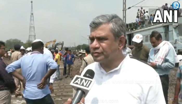 ஒடிசா பாகநாகா ரயில் நிலைய வழித்தடத்தில் புதன்கிழமை முதல் ரயில்களை இயக்க நடவடிக்கை: ரயில்வே அமைச்சர்