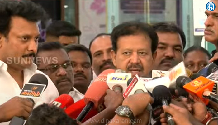 செந்தில் பாலாஜி விரைவில் பூர்ண குணம் அடைவார் என்ற நம்பிக்கை எங்களுக்கு உள்ளது: பொன்முடி பேட்டி