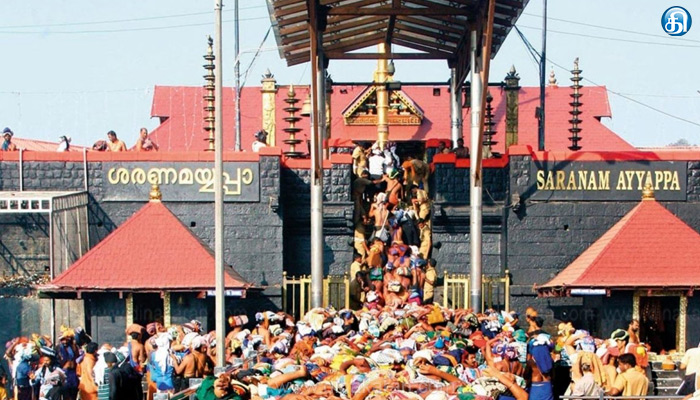 ஆனி மாத பூஜையையொட்டி சபரிமலை ஐயப்பன் கோவில் நடை இன்று திறப்பு!
