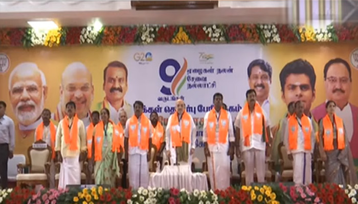 நாடாளுமன்ற தேர்தலில் தமிழ்நாட்டில் உள்ள 25 தொகுதிகளில் வெற்றி பெற பாஜக இலக்கு: ஒன்றிய உள்துறை அமைச்சர் அமித்ஷா