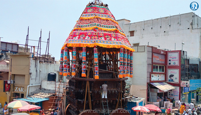 சேலத்தில் பிரசித்தி பெற்ற சுகவனேஸ்வரர் கோயில் வைகாசி விசாக தேர்த்திருவிழா கோலாகலமாக தொடக்கம்!!