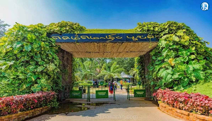 செம்மொழி பூங்காவில் நாளை 2.50 லட்சம் மலர்களைக் கொண்டு மலர் கண்காட்சி தொடக்கம்..!!