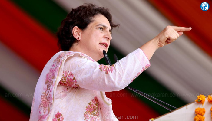 பிரியங்கா காந்தி கடும் தாக்கு–பாஜக – 220 மாத ஆட்சியில் 225 ஊழல்கள்…