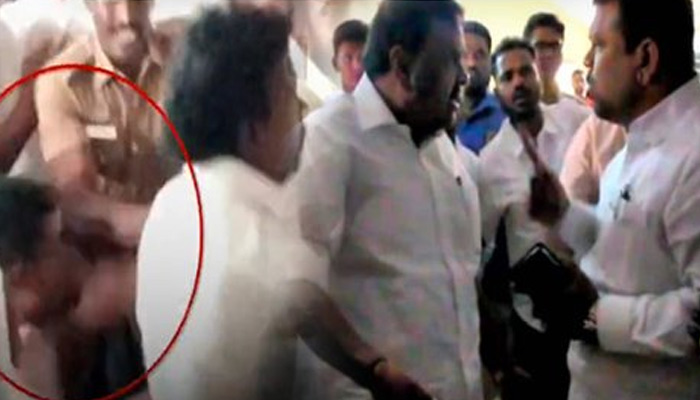 ராமநாதபுரம் மாவட்ட ஆட்சியரை கீழே தள்ளிவிட்ட விஜயராமு என்பவர் கைது