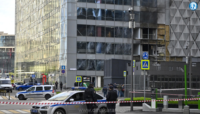 ரஷ்ய தலைநகர் மாஸ்கோவில் உக்ரைன் ட்ரோன் தாக்குதல்: ரஷ்ய பாதுகாப்புத்துறை அமைச்சகம் தகவல்