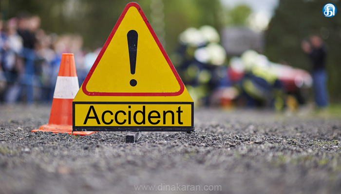சிவகங்கை அருகே பள்ளி வேன் கவிழ்ந்து விபத்து : 7ஆம் வகுப்பு மாணவன் பலி