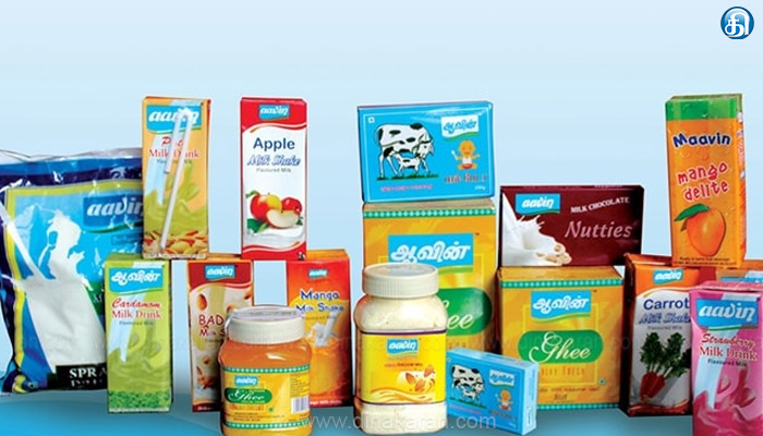 ஆவின் நிறுவனம் சார்பில் விற்கப்படும் பன்னீர், பாதாம் பவுடர் ஆகியவற்றின் விலை உயர்வு