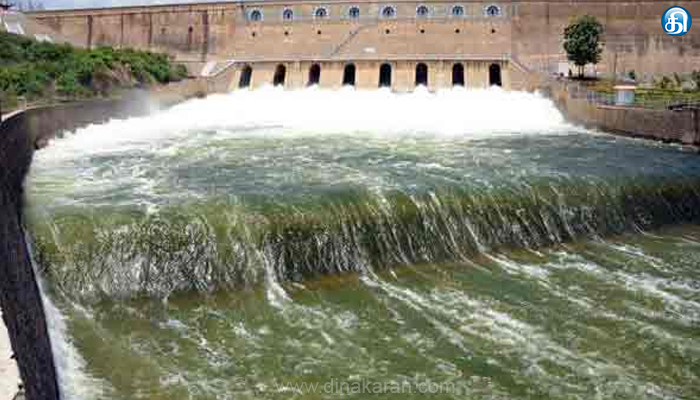 மேட்டூர் அணை நீர்மட்டம் 76.70அடியாக சரிவு..!!