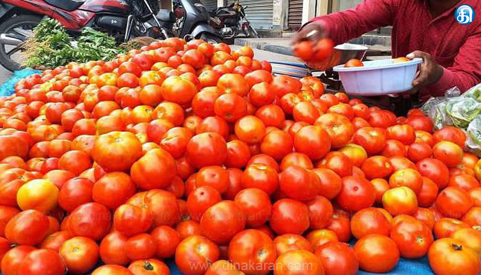 சென்னை கோயம்பேடு மார்க்கெட்டில் தக்காளியின் விலை மீண்டும் உயர்வு!