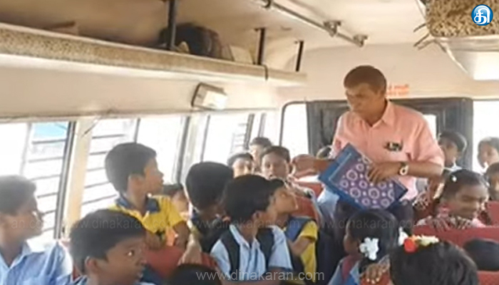 சிவகங்கையில் பள்ளி வேன் கவிழ்ந்து மாணவன் உயிரிழந்த சம்பவம் எதிரொலி; வட்டார போக்குவரத்து அலுவலர் தலைமையிலான குழு அதிரடி ஆய்வு..!!