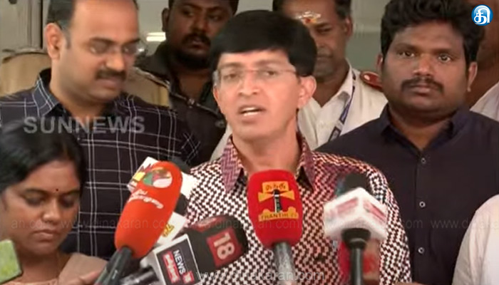 சிந்தாதிரிப்பேட்டையில் மகளிர் உரிமைத் தொகை திட்ட பயிற்சி முகாமை ஆய்வு செய்தார் ராதாகிருஷ்ணன்..!!