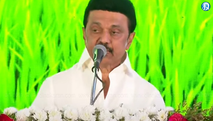 அரசு செயல்படுத்திய திட்டங்களால் 6 ஆண்டுகளுக்கு பிறகு 2021-22ல் 119 லட்சம் மெட்ரிக் டன் உணவு தானியம் உற்பத்தி செய்து சாதனை: முதலமைச்சர் மு.க.ஸ்டாலின் உரை