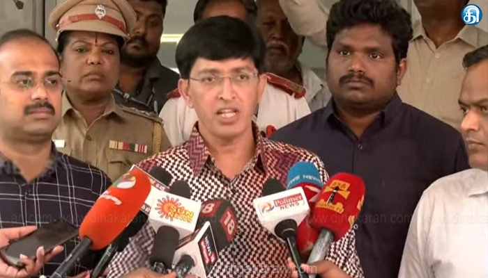 703 ரேஷன் கடைகள் மூலம் இதுவரை 15% டோக்கன், விண்ணப்பம் வழங்கப்பட்டுள்ளது: மாநகராட்சி ஆணையர் ராதாகிருஷ்ணன் பேட்டி