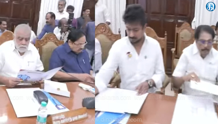 முதலமைச்சர் மு.க.ஸ்டாலின் தலைமையில் தமிழ்நாடு அமைச்சரவை கூட்டம் தொடங்கியது..!!