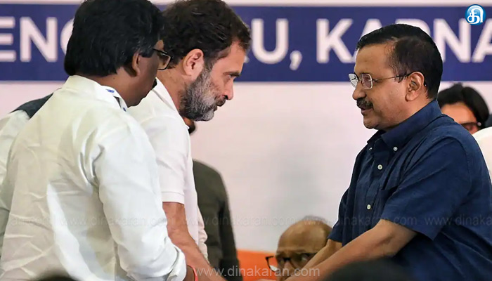 கெஜ்ரிவால்-சட்டீஸ்கர் மாநில காங்கிரஸ் அரசு மீது கடும் விமர்சனம்.