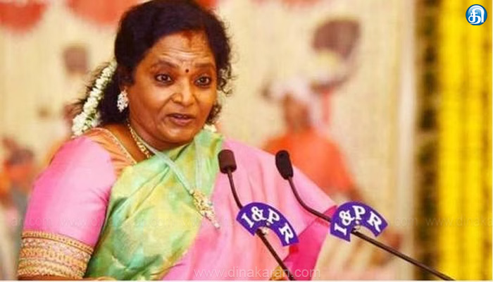 நால்லாசிரியர் விருதுக்கு தேர்ந்தெடுக்கப்பட்ட 2 ஆசிரியர்களுக்கு தமிழிசை சௌந்தரராஜன் வாழ்த்து தெரிவித்தார்