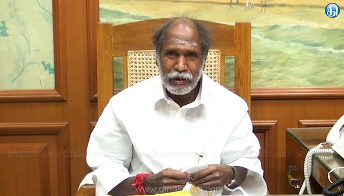 கடல்நீரை குடிநீராக்கும் திட்டத்தை இந்தாண்டு செயல்படுத்த திட்டமிடப்பட்டுள்ளது: புதுச்சேரி முதல்வர்