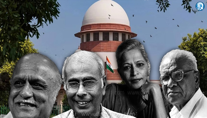 தபோல்கர், பன்சாரே, கவுரி லங்கேஷ், கல்புர்கி செயற்பாட்டாளர்களின் படுகொலைகள் ஒன்றுக்கொன்று தொடர்புடையதா என உச்சநீதிமன்றம் கேள்வி.!!