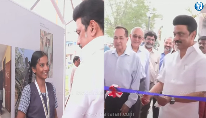 சென்னை தின கொண்டாட்டத்தை முன்னிட்டு “அக்கம் பக்கம்” புகைப்பட கண்காட்சியை தொடங்கி வைத்தார் முதலமைச்சர் மு.க.ஸ்டாலின்..!!