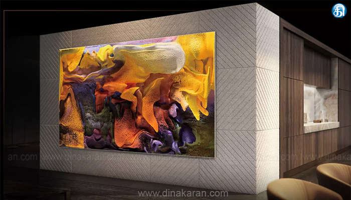 டிவி விலை ஒரு கோடியா!: 3D தொழில்நுட்பத்தில் இயங்கும் பிரமாண்ட மைக்ரோ எல்.இ.டி. டிவியை அறிமுகம் செய்தது சாம்சங்..