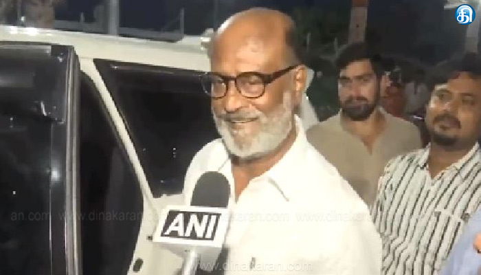 உத்திரபிரதேச முதலமைச்சர் யோகி ஆதித்யநாத்தை இன்று இரவு 7 மணிக்கு சந்திக்கிறார் ரஜினிகாந்த்