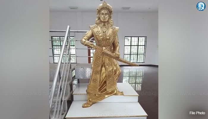 சென்னை பல்கலைக்கழக வளாகத்தில் திருவள்ளுவர், வீரமங்கை வேலுநாச்சியார் சிலை வைக்கப்பட உள்ளது