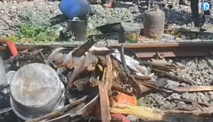 ரயில் பெட்டியில் சிலிண்டர், விறகு, அடுப்பு கொண்டுவரப்பட்டது எப்படி?: லக்னோவில் இருந்து மதுரை வரை 40க்கும் அதிகமான ரயில்வே ஊழியர்களுக்கு சம்மன்..!!