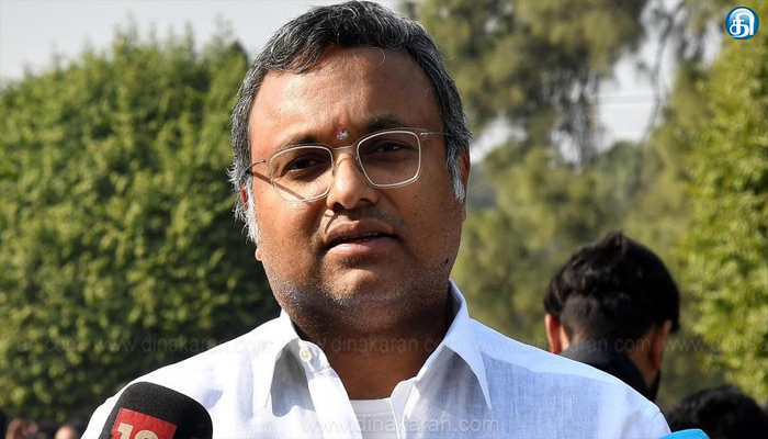 அமைச்சர் உதயநிதிக்கு மிரட்டல் விடுத்த சாமியாரை கைது செய்ய முதலமைச்சர் நடவடிக்கை எடுக்க வேண்டும்: கார்த்தி சிதம்பரம்