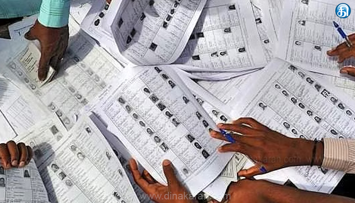 தேர்தல் அதிகாரி–வாக்காளர் பட்டியலில் திருத்தம் செய்யக்கோரி 15,33,955 பேர் விண்ணப்பம்.