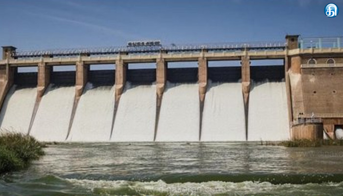  வைகை அணையில் இருந்து 2000 கன அடி தண்ணீர் திறப்பு..