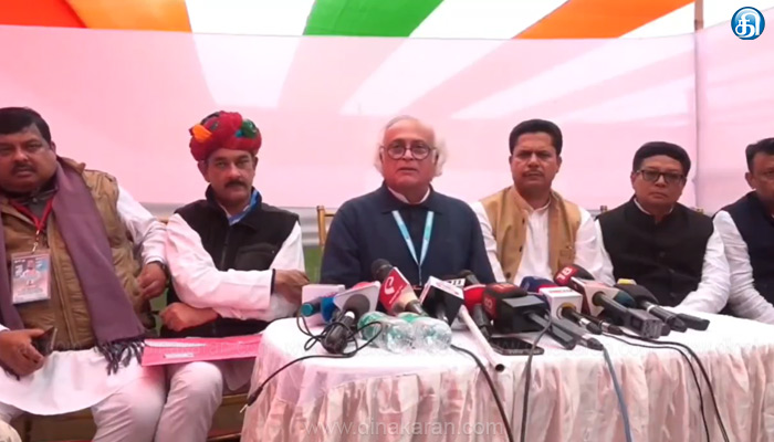 ஜெய்ராம் ரமேஷ்-ராகுல் காந்தியின் நடைப்பயணம் வெற்றி பெறாமல் இருக்கசதி.