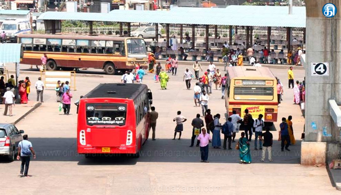 போக்குவரத்து ஊழியர்கள் வேலை நிறுத்தத்தில் கலந்து கொள்ளாமல் பணிக்கு ஆஜராக வேண்டும்.