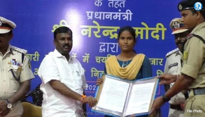 ஒன்றிய அமைச்சர்–ஆவடி சிஆர்பிஎப் மையத்தில் பல்வேறு பதவிகளுக்கு பணி நியமன ஆணை வழங்கினார்..